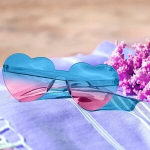 Pink and blue ombre sunglasses